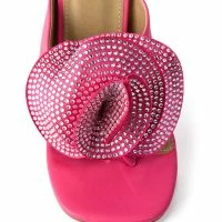 BOUQUET PINK FLOWER SANDAL -Sewing Down South shop bouquet pink flower sandal pink 5 5