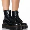 DR MARTEN JADON POLISHED SMOOTH BOOTIE