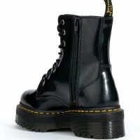 DR MARTEN JADON POLISHED SMOOTH BOOTIE -Sewing Down South shop dr marten jadon polished smooth bootie black 4 4 c1 c1