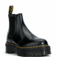 DR MARTENS 2976 QUAD POLISHED SMOOTH -Sewing Down South shop dr martens 2976 quad polished smooth black 3 3