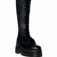 DR MARTENS AUDRICK 20 EYE BOOT NAPPA LUX -Sewing Down South shop dr martens audrick 20 eye boot nappa lux black 3 3