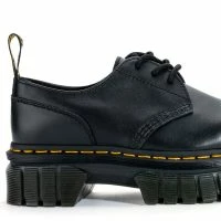 DR MARTENS AUDRICK 3 EYE SHOE NAPPA LUX -Sewing Down South shop dr martens audrick 3 eye shoe nappa lux black 5 5