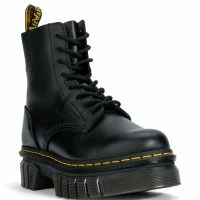 DR MARTENS AUDRICK 8 EYE BOOT NAPPA LUX -Sewing Down South shop dr martens audrick 8 eye boot nappa lux black 3 3
