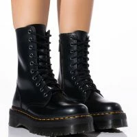 DR MARTENS JADON HI POLISHED SMOOTH