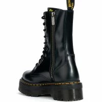 DR MARTENS JADON HI POLISHED SMOOTH -Sewing Down South shop dr martens jadon hi polished smooth black 4 4 c1