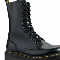 DR MARTENS JADON HI POLISHED SMOOTH -Sewing Down South shop dr martens jadon hi polished smooth black 5 5 c1