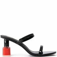 Sewing Down South shop -Sewing Down South shop finishing touches nail polish mule sandal in black black 2 2