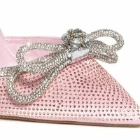 FIRAZ GLITTER PUMP IN PINK -Sewing Down South shop firaz glitter pump in pink pink 5 5