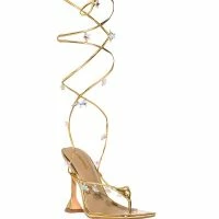 ISLA STAR STRAPPY SANDAL IN GOLD -Sewing Down South shop isla star strappy sandal in gold gold 3 3 c1