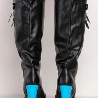 ITS A LOOK MULTI COLORED CHUNKY BOOT -Sewing Down South shop its a look multi colored chunky boot multi 6 6