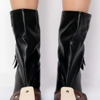 ITS A LOOK MULTI COLORED CHUNKY BOOTIE -Sewing Down South shop its a look multi colored chunky bootie multi 3 3