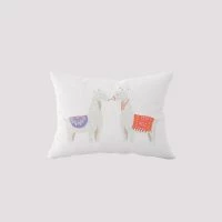 Sewing Down South Llama Llama Lumbar Pillow