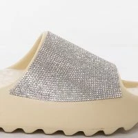 LET IT GO FLAT SANDAL IN BONE -Sewing Down South shop let it go flat sandal in bone bone 6 6