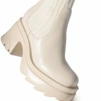 MARGOT KNIT STRETCH BOOT IN CREAM -Sewing Down South shop margot knit stretch boot in cream cream 5 5