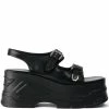 MONSTER JAM FLATFORM SANDAL IN BLACK
