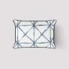 Sewing Down South Modern Collection: Navy Grid Lumbar Pillow