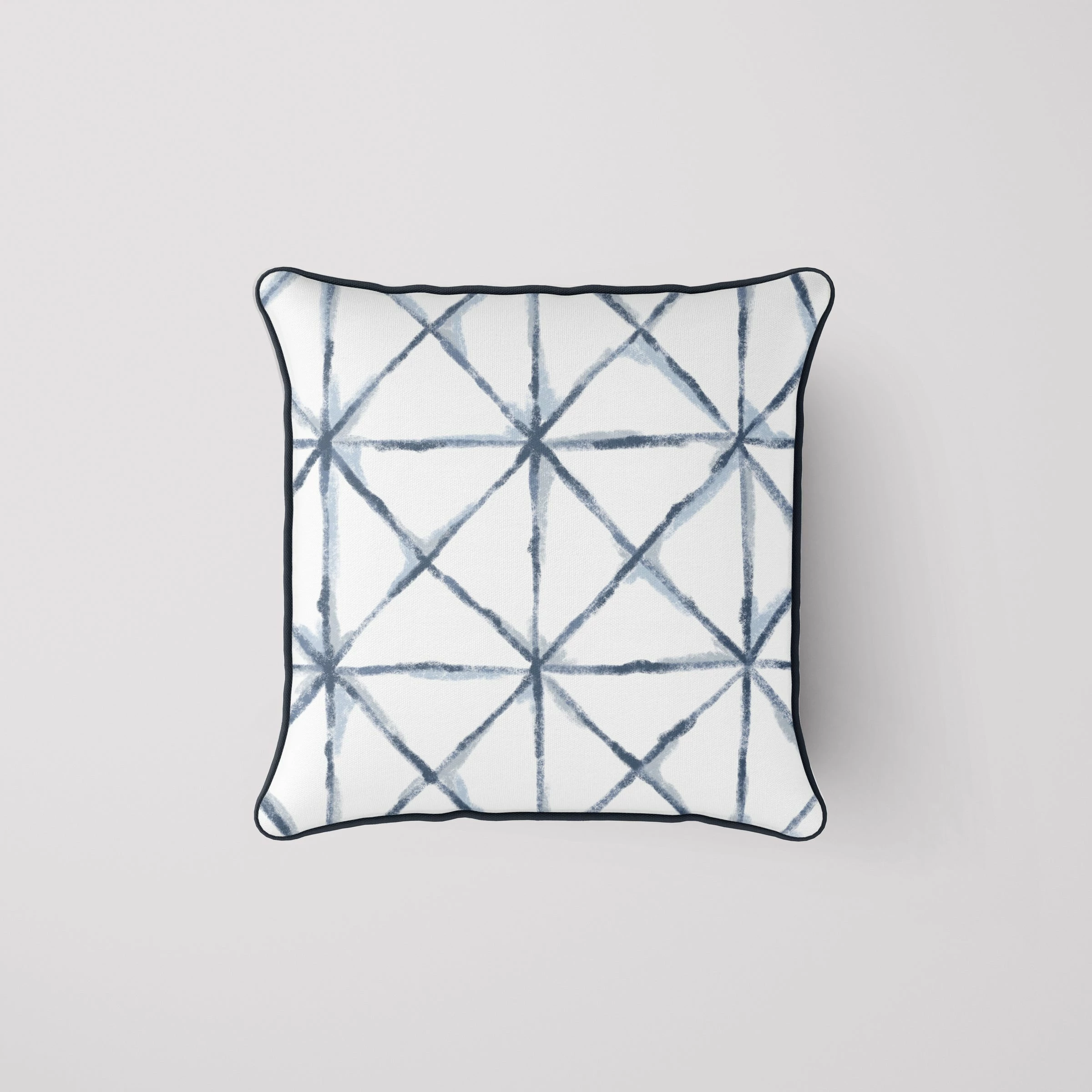 Sewing Down South Modern Collection: Navy Grid Pillow 1 Sewing Down South Modern Collection: Navy Grid Pillow