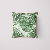 Sewing Down South Modern Outdoor: Palm Leaf Pillow
