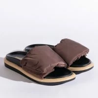 PILLOW SLIP ON COMFY SANDAL -Sewing Down South shop pillow slip on comfy sandal brown 4 4