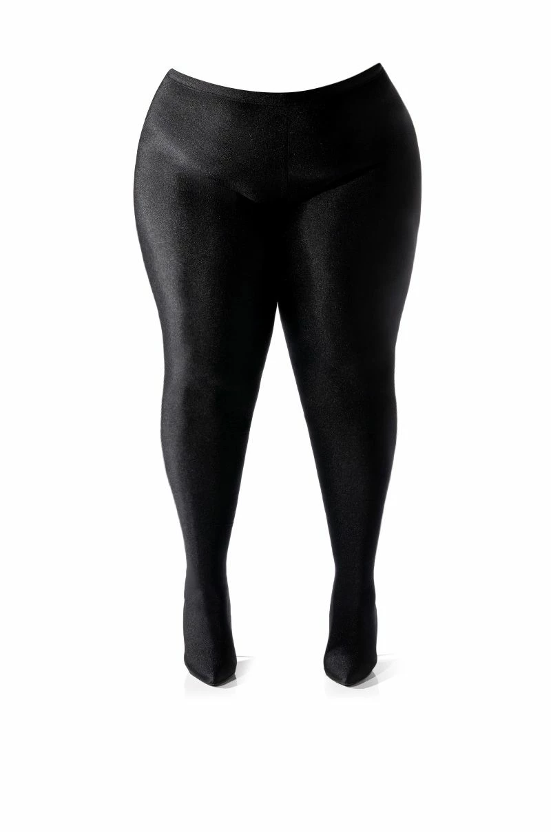 AZALEA WANG STAR STRETCH PLUS SIZE STILETTO PANT BOOT IN BLACK 3 AZALEA WANG STAR STRETCH PLUS SIZE STILETTO PANT BOOT IN BLACK - Image 3