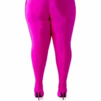 PLUS AZALEA WANG STAR STRETCH STILETTO PANT BOOT IN FUCHSIA -Sewing Down South shop plus azalea wang star stretch stiletto pant boot in fuchsia fuchsia 4 4