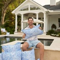 Sewing Down South Poolside Collection: Extended Lumbar Wave Pillow -Sewing Down South shop sds 06102022 50 websize 2400x