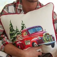 Sewing Down South HOLIDAY 2022: Holiday Farm Tree Truck Pillow