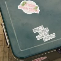 Sewing Down South WWWMS Sticker