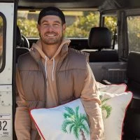 Sewing Down South Holiday Palmetto Pillow