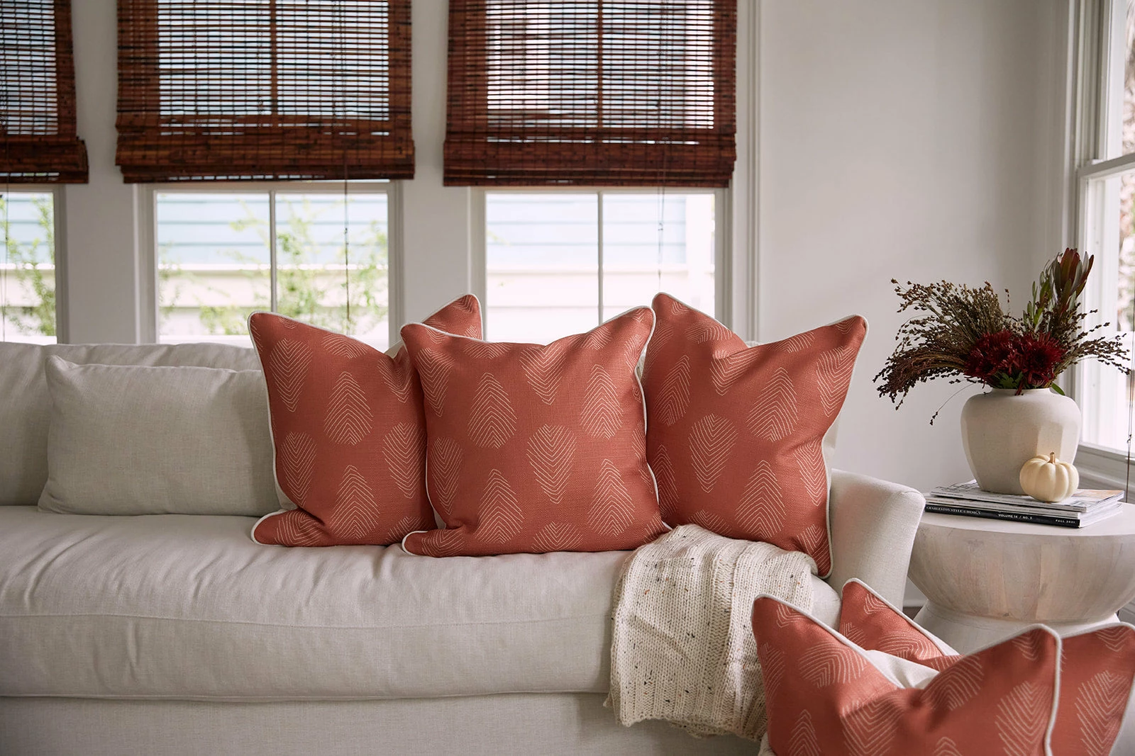 Sewing Down South Copper Fossil Pillow 4 Sewing Down South Copper Fossil Pillow - Image 4