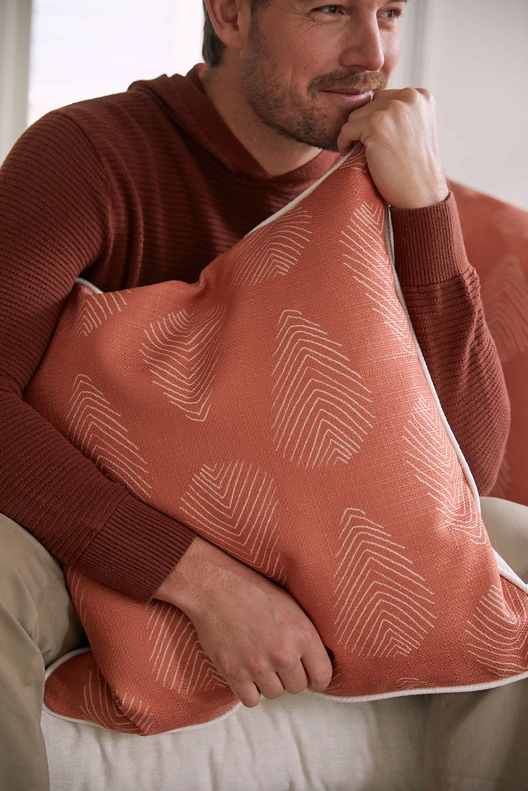 Sewing Down South Copper Fossil Pillow 1 Sewing Down South Copper Fossil Pillow