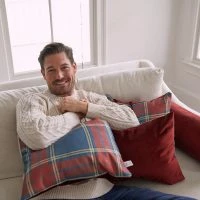 Sewing Down South The Velvet Collection: Navy Plaid Lumbar Pillow -Sewing Down South shop sds september2022 289 websize 2400x