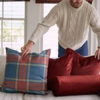 Sewing Down South Velvet Collection: Wine Bolster Pillow -Sewing Down South shop sds september2022 317 websize 2400x