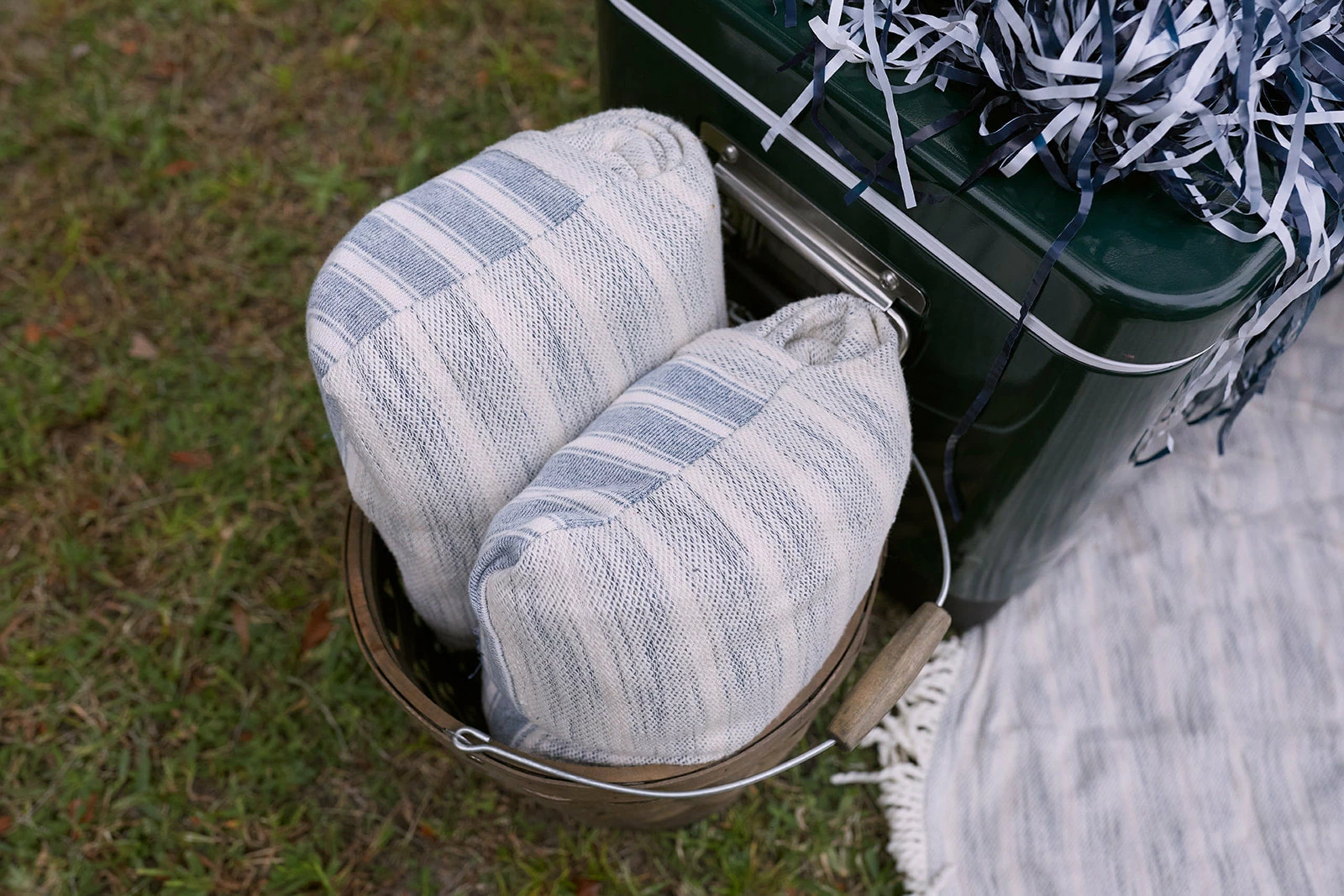 Sewing Down South *SEW NEW* SDS Embroidered Picnic Blanket With Tassels 9 Sewing Down South *SEW NEW* SDS Embroidered Picnic Blanket With Tassels - Image 9