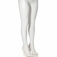 **SLIM FIT** AZALEA WANG LOVE IS IN THE AIR SEXY STILETTO PANT BOOT IN WHITE
