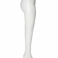 **SLIM FIT** AZALEA WANG LOVE IS IN THE AIR SEXY STILETTO PANT BOOT IN WHITE -Sewing Down South shop slim fit azalea wang love is in the air sexy stiletto pant boot in white white pu 3 3 c1