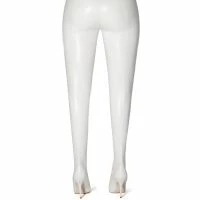 **SLIM FIT** AZALEA WANG LOVE IS IN THE AIR SEXY STILETTO PANT BOOT IN WHITE -Sewing Down South shop slim fit azalea wang love is in the air sexy stiletto pant boot in white white pu 5 5