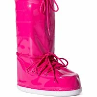 SNOWBELL PATENT COLD WEATHER BOOT IN PINK -Sewing Down South shop snowbell patent cold weather boot in pink pink 3 3