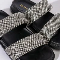 TAKE ME TO SPACE FLAT SANDAL IN BLACK -Sewing Down South shop take me to space flat sandal in black black 6 6