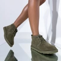 UGG CLASSIC NEUMEL LACE UP BOOTS -Sewing Down South shop ugg classic neumel lace up boots BURNT OLIVE 1 1