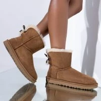 UGG MINI BAILEY BOW II -Sewing Down South shop ugg mini bailey bow ii CHESTNUT 1 1