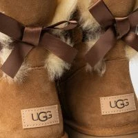 UGG MINI BAILEY BOW II -Sewing Down South shop ugg mini bailey bow ii CHESTNUT 6 6