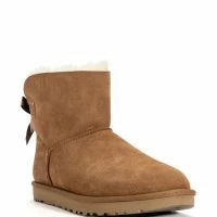 UGG MINI BAILEY BOW II -Sewing Down South shop ugg mini bailey bow ii chestnut 3 3 1