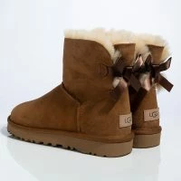 UGG MINI BAILEY BOW II -Sewing Down South shop ugg mini bailey bow ii chestnut 5