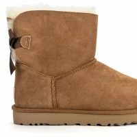 UGG MINI BAILEY BOW II -Sewing Down South shop ugg mini bailey bow ii chestnut 6 6 1