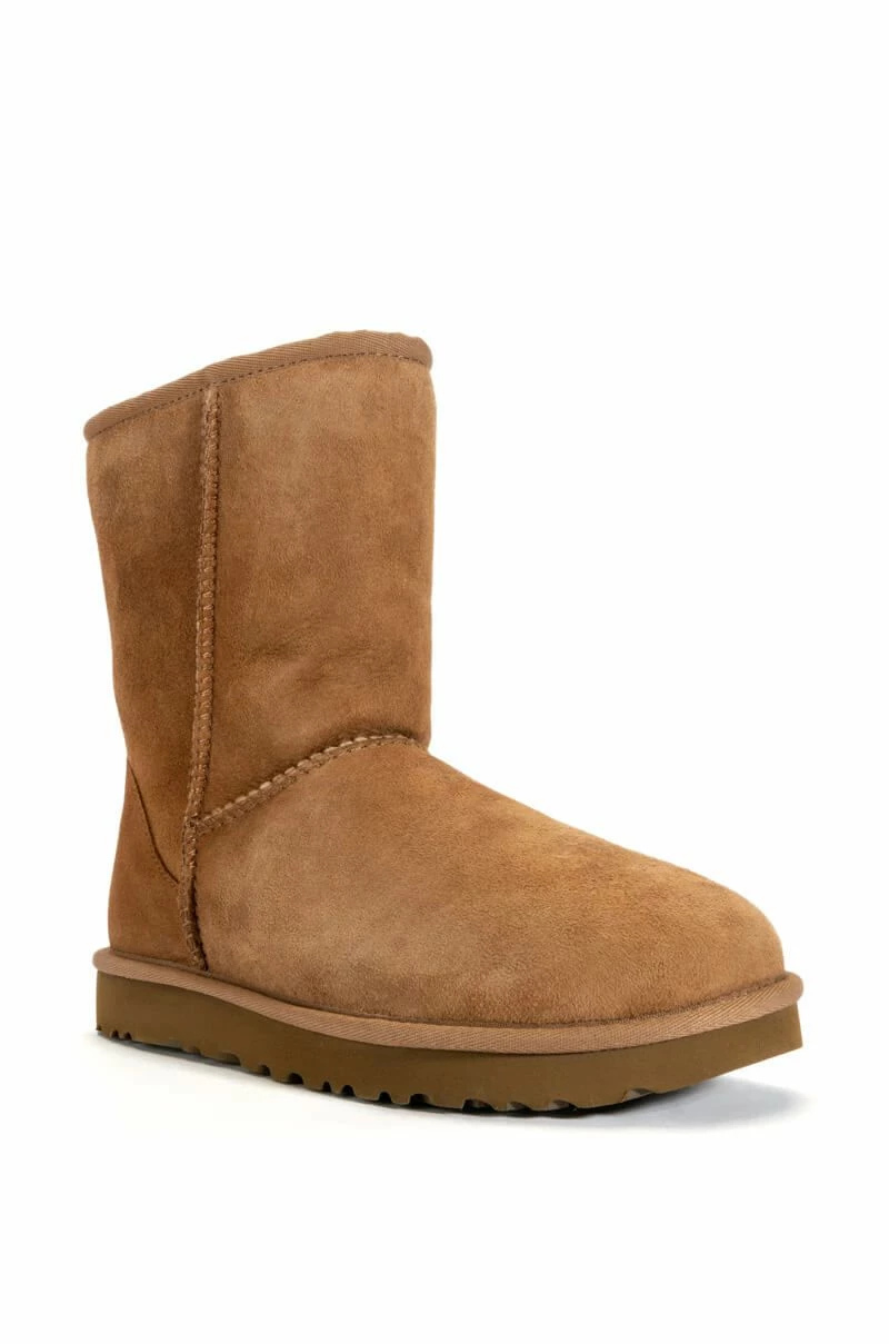 UGG WOMENS CLASSIC SHORT HERITAGE BOOTS - Image 3