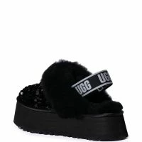 UGG WOMEN'S FUNKETTE SEQUIN SLIP ON -Sewing Down South shop ugg womens funkette sequin slip on black 4 4