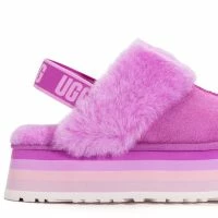 UGG WOMEN'S FUNKETTE SLIP ON -Sewing Down South shop ugg womens funkette slip on pink 5 5